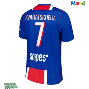 Paris Saint-Germain Khvicha Kvaratskhelia #7 Replika Hjemmebanetrøje 2026-27 Kortærmet